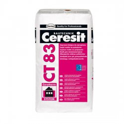 Lepicí malta Ceresit - CT 83 na polystyren