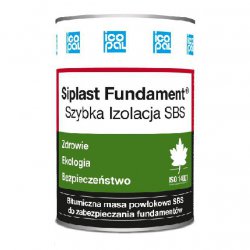 Icopal - asfaltová hmota pro hydroizolaci základů rychleschnoucí Siplast Foundation Rychlá izolace SBS
