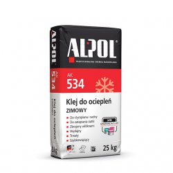 Alpol - AK 534 zimní tepelně izolační lepidlo