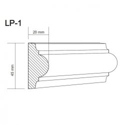 Tenax - stěnový a stropní pás LP