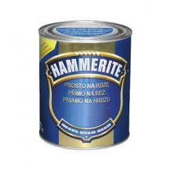 Hammerite - kovová barva, efekt kladiva, 0,7 l