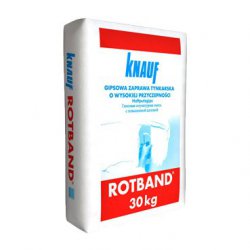 Knauf Bauprodukte - ruční sádrová omítka Knauf Rotband