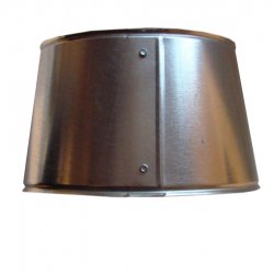 Xplo - ochranný plášť z pozinkovaného ocelového plechu - redukce, kužel, trychtýř