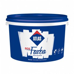 Atlas - interiérová bílá akrylová barva ecoFARBA (AW -ECO)