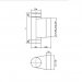Prodmax - jednostěnný kyselinovzdorný komínový systém - čištění dveřmi
