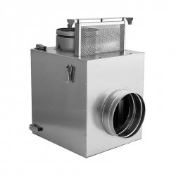 Darco - systém distribuce horkého vzduchu DGP. - termostatický bypas s filtrem a zpětným ventilem BAN