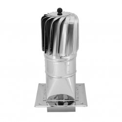 Darco - komínové kukly - turbowent tulipán, redukční základna 140x140