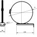Kruhový montážní držák horkého vzduchu Darco - DGP - držák s páskem
