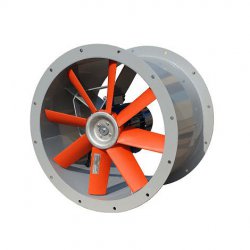 Konvektor - řadový axiální ventilátor WOKTS - jednofázový