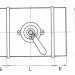 Xplo Ventilation - jednokřídlý kulatý tlumič