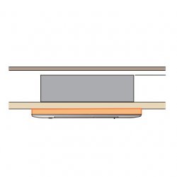 Fuji Electric - příslušenství - panelová podložka pro split kazetové klimatizace