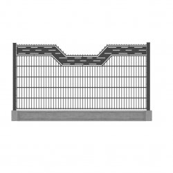 Picheta - 2D panelový plot typu H