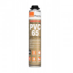 Termo Organika - vysoce účinná 65L polyuretanová montážní pěna z PVC