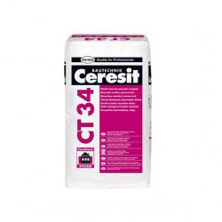 Ceresit - minerální hladká omítka pro zateplovací systémy CT 34
