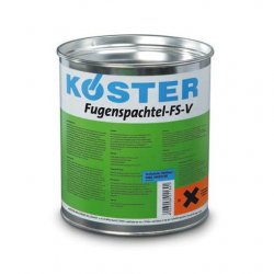 Koester-dvousložková elastická těsnicí hmota Fugenspachtel FS-V šedá