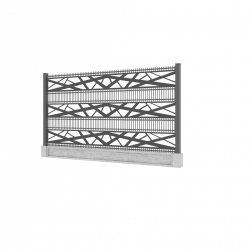 Picheta - 2D panelový plot typu J1
