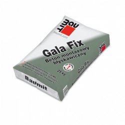 Rychlá montáž betonu Baumit - Gala Fix