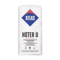 Atlas - lepicí malta pro polystyren a XPS a pro zapuštění síťoviny Hoter U White 2v1