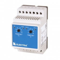 Elektra - manuální regulátor teploty pro DIN lištu ETR2R