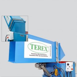 Terex - přídavný drtič s pneumatickým zvedáním