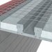 Konbet - komprimovaný filigránový stropní systém Konbet S -Panel